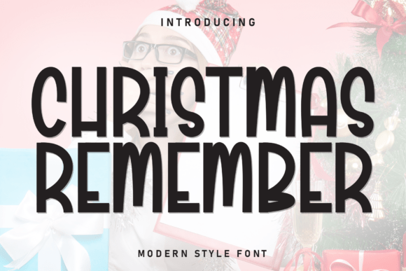 Christmas Remember: Modern Typography for Festive Branding