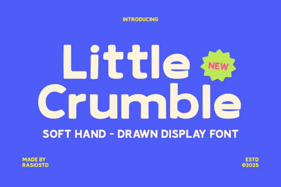 Little Crumble: A Playful Font for Creative Projects