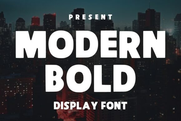 Modern Bold: A Typeface for Striking Visual Impact
