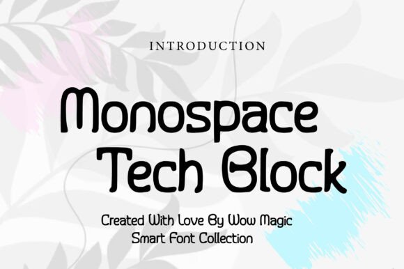 Monospace Tech Block: A Modern Typography Powerhouse