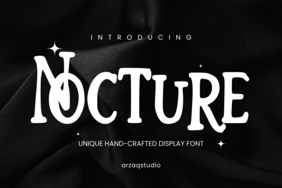 Nocture: The Whimsical Serif for Modern Design